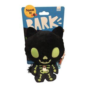 BARK Fetch It Cat Scan Kitty Plush Dog Toy Crinkle Squeak Afraid of the Bark